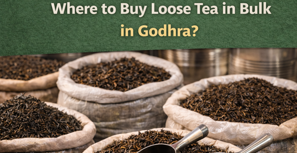 1 kg loose tea pack from Habib Tea Mart with kadak chai, representing loose tea in bulk in Godhra