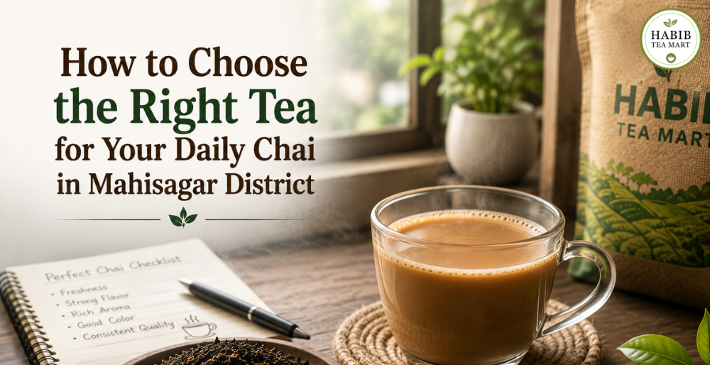 How to Choose the Right Tea for Your Daily Chai in Mahisagar District