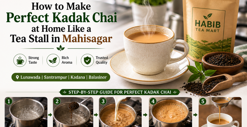 How to Make Perfect Kadak Chai at Home Like a Tea Stall in Mahisagar